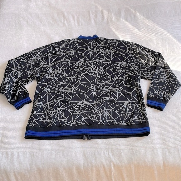 Pnb Nation Geometric Zip Up Lightweight Jacket Size Large - Picture 2 of 9